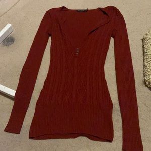 Red long sleeve